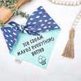 Load image into Gallery viewer, Sweet Cones Dog Bandana