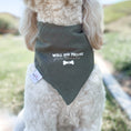 Load image into Gallery viewer, Will do tricks Dog Bandana