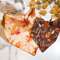 Load image into Gallery viewer, Autumn Leaves Dog Bandana