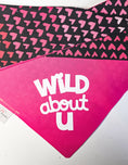 Load image into Gallery viewer, Wild about U Dog Bandana