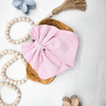 Load image into Gallery viewer, Pinky Pastel Hair Bow