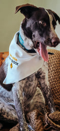 Load image into Gallery viewer, White Ghost Dog Bandana