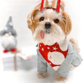 Load image into Gallery viewer, Big Santa Dog Bandana