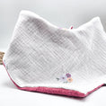 Load image into Gallery viewer, Embroidered Floral Dog Bandana