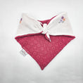 Load image into Gallery viewer, Embroidered Floral Dog Bandana