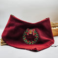 Load image into Gallery viewer, Christmas Wreath Dog Bandana