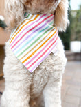 Load image into Gallery viewer, Pastel Rainbow Dog Bandana