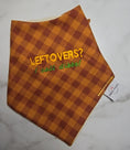 Load image into Gallery viewer, Leftovers Flannel Dog Bandana