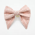 Load image into Gallery viewer, Rustic Pink Hair Bow