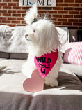 Load image into Gallery viewer, Wild about U Dog Bandana