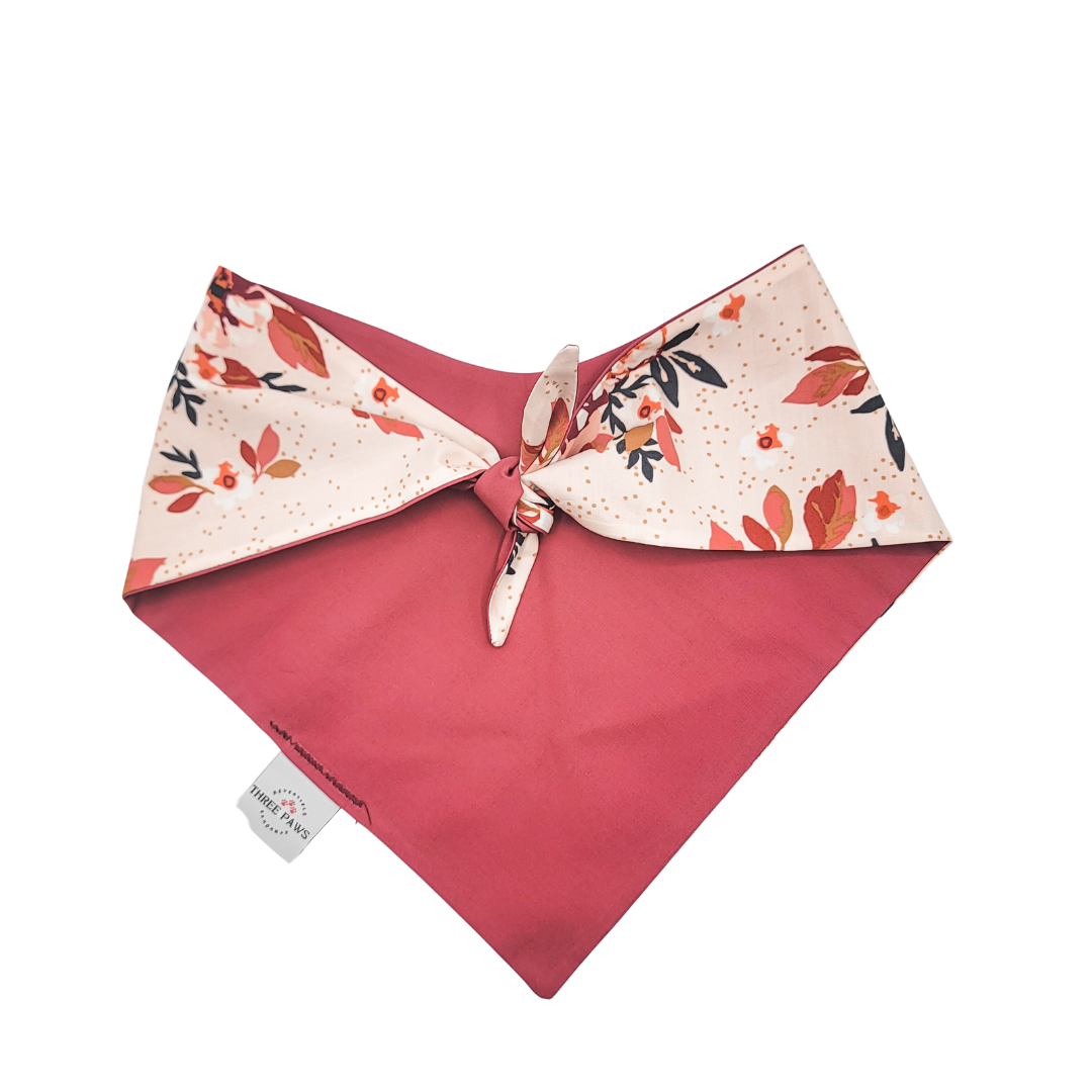 Marguerite Flower Dog Bandana