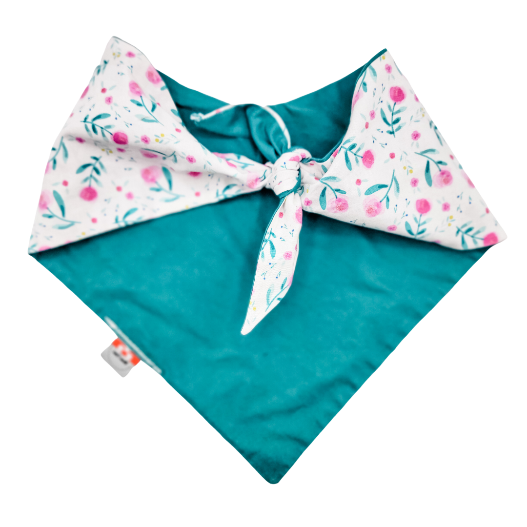 Tea Roses Dog Bandana