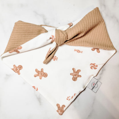 Gingerbread Cookie Dog Bandana