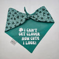 Load image into Gallery viewer, Lucky Clover Pup Dog Bandana
