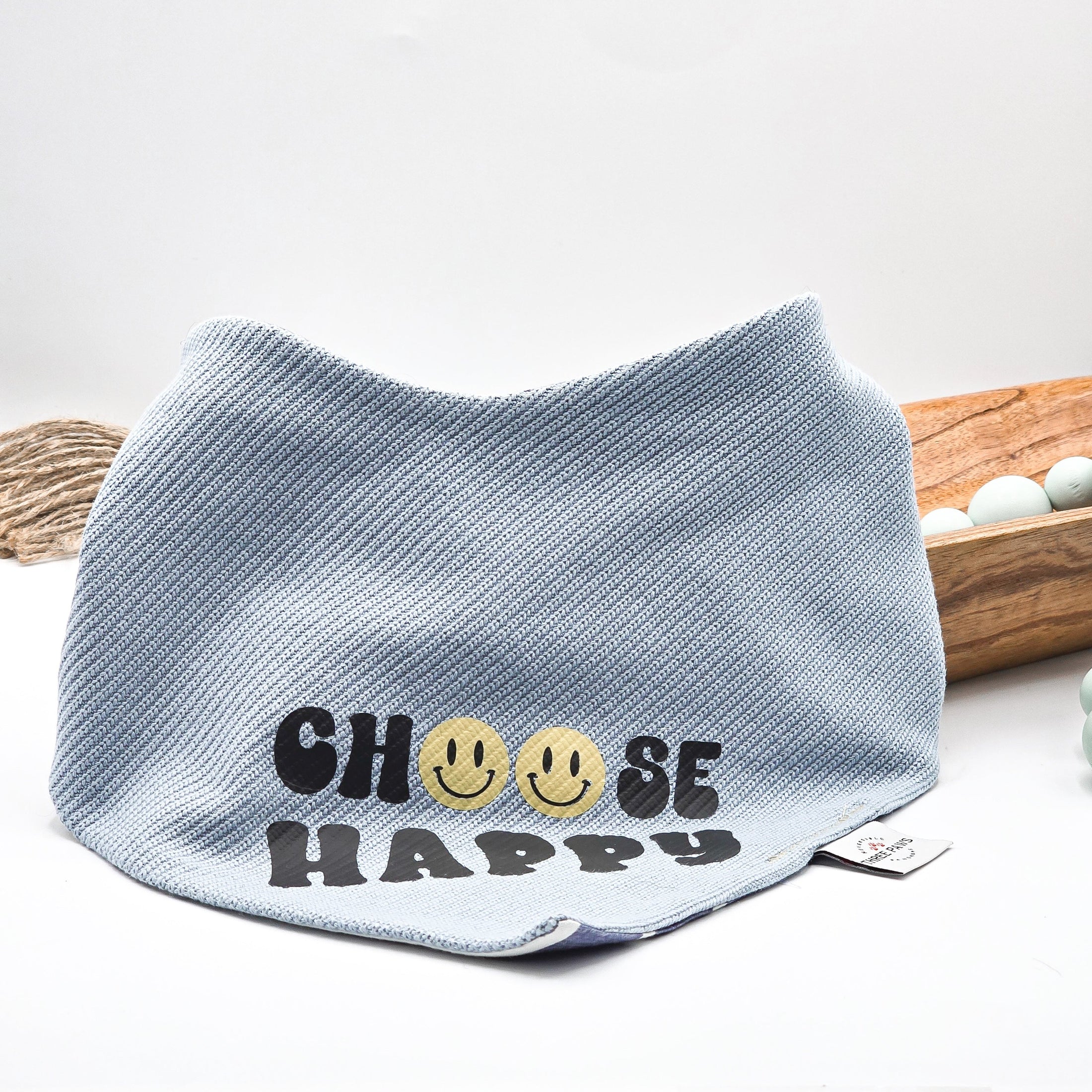 Choose Happy Dog Bandana