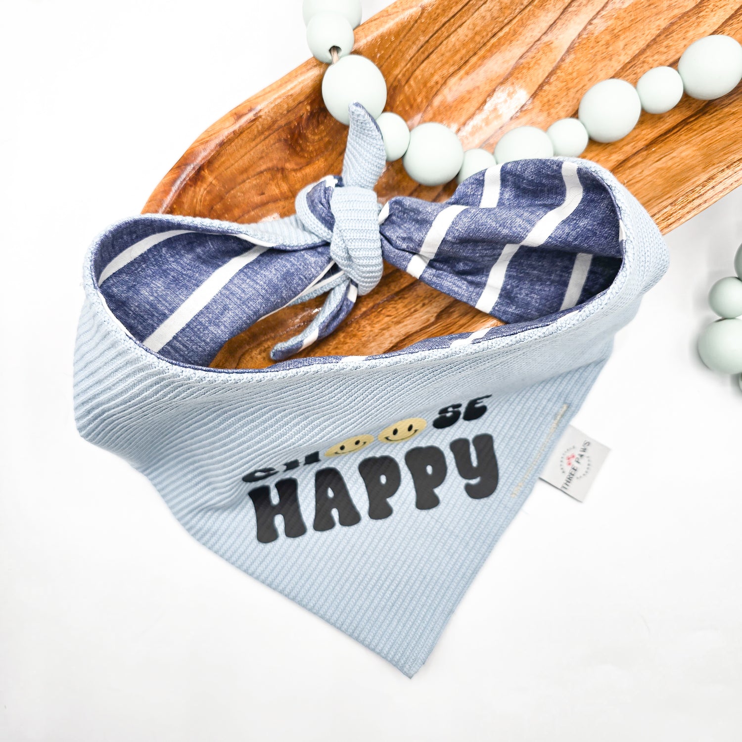 Choose Happy Dog Bandana