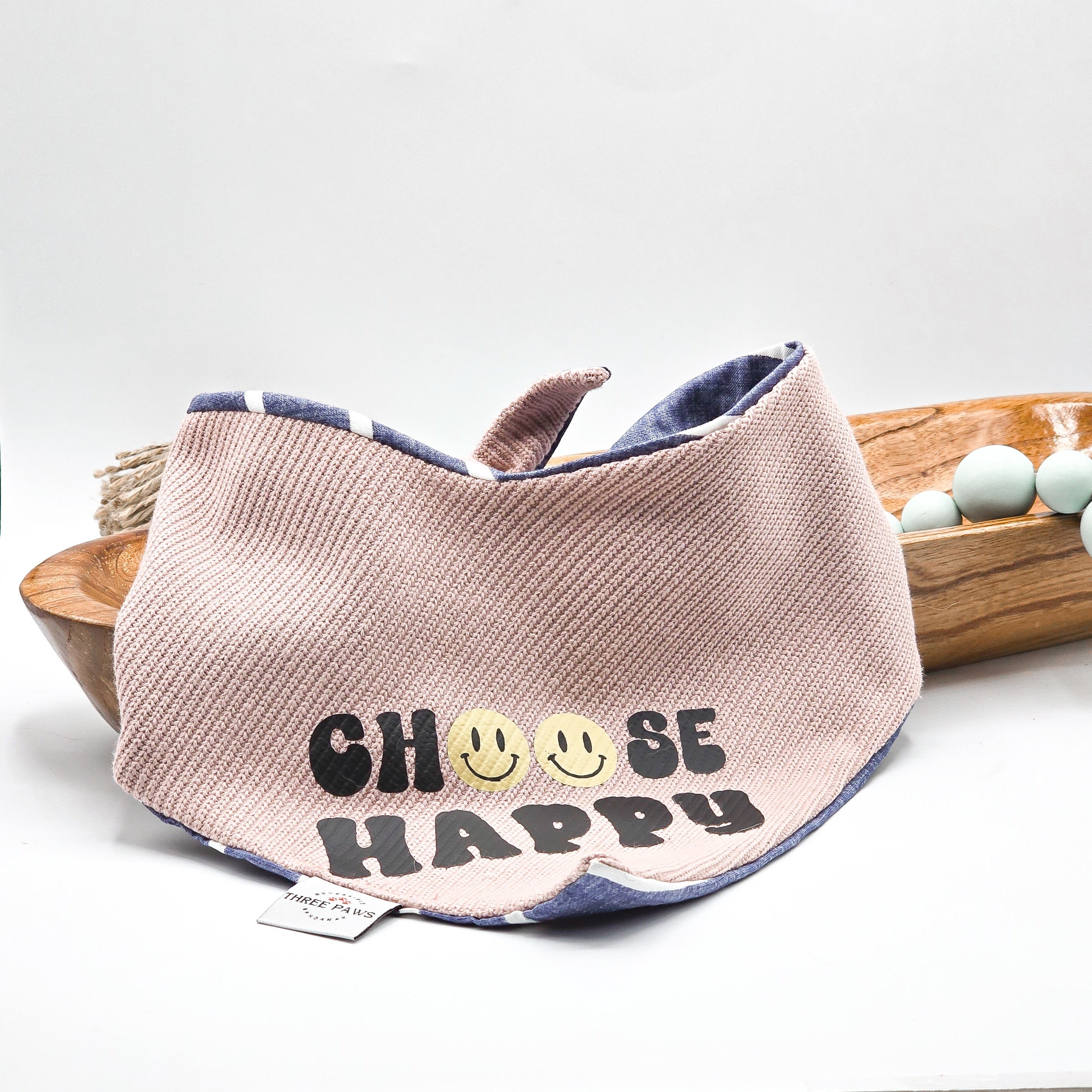 Choose Happy Dog Bandana