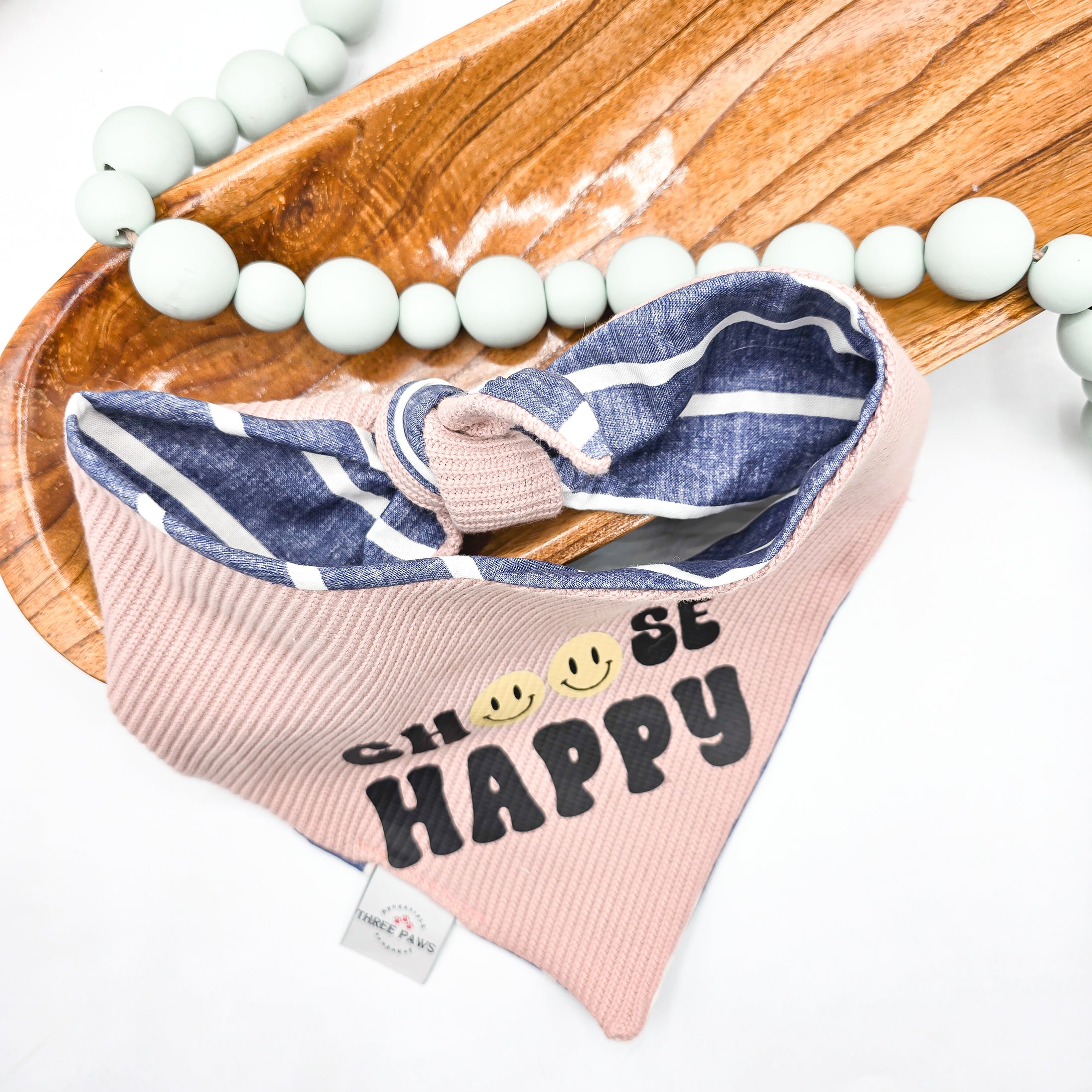 Choose Happy Dog Bandana