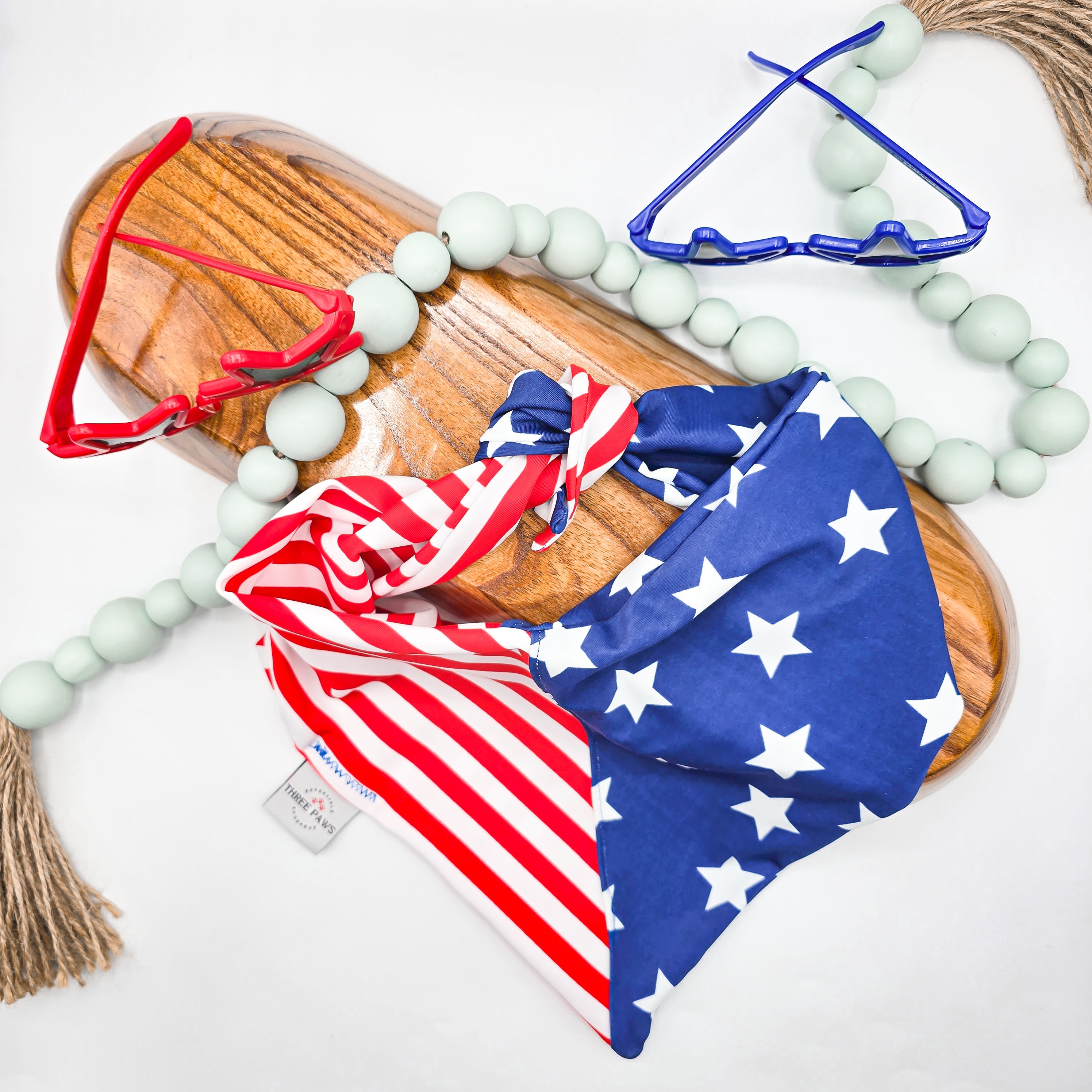 American Flag Water Lovin Bandana