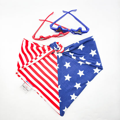 American Flag Water Lovin Bandana