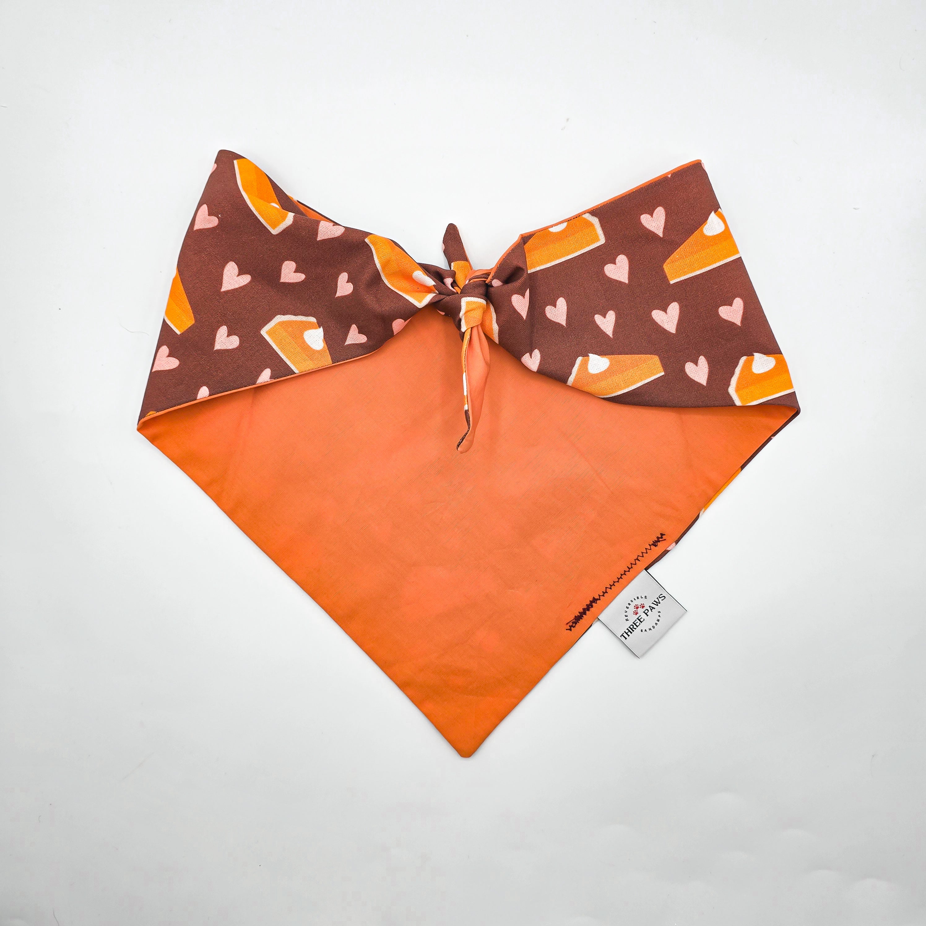 Pumpkin Pie Love Dog Bandana