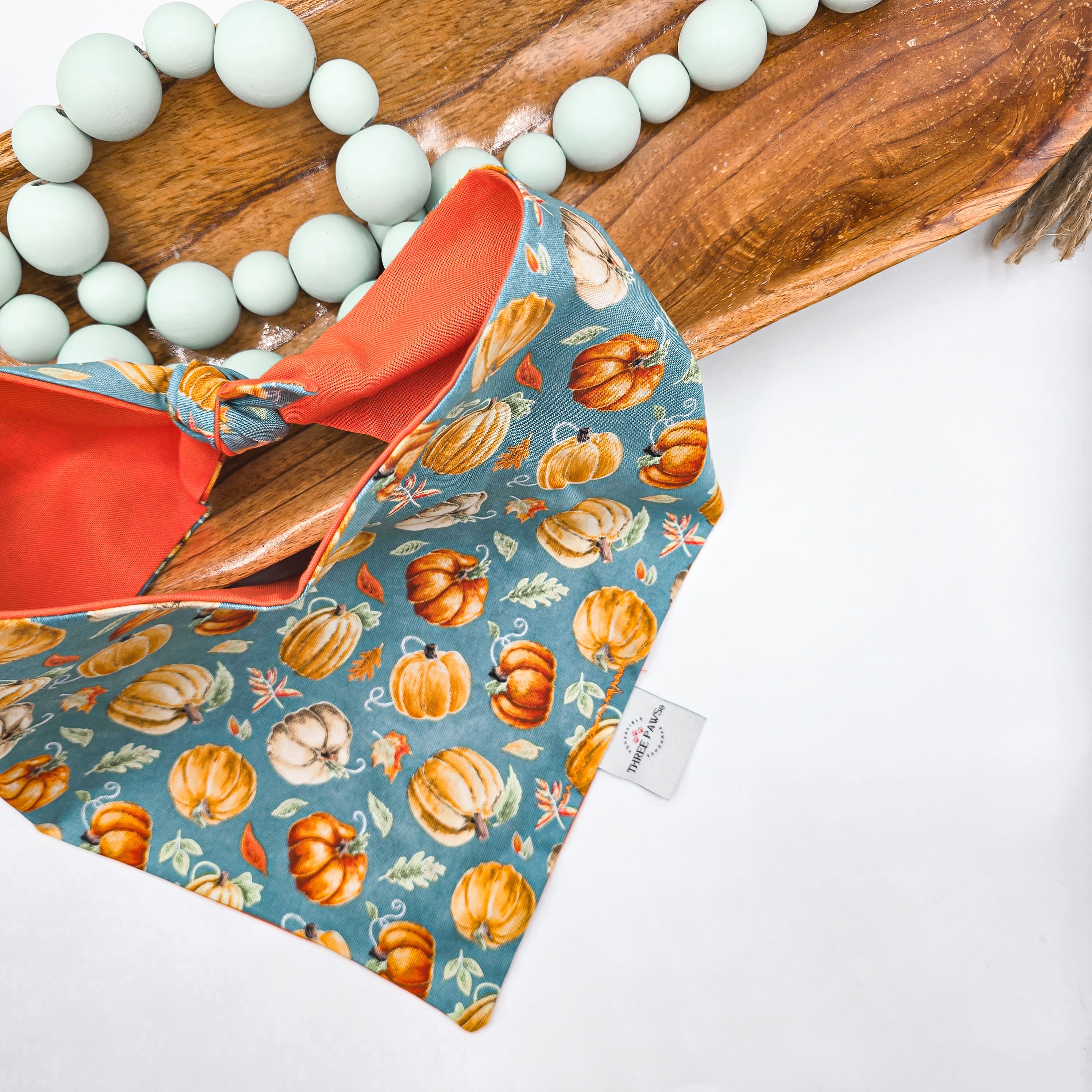 Pumpkin Harvest Dog Bandana