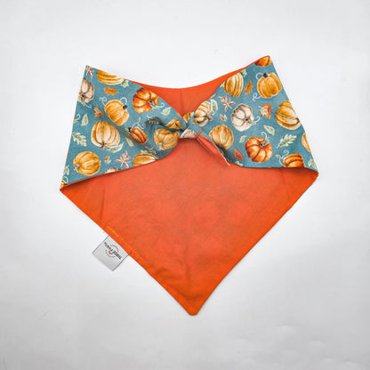 Pumpkin Harvest Dog Bandana