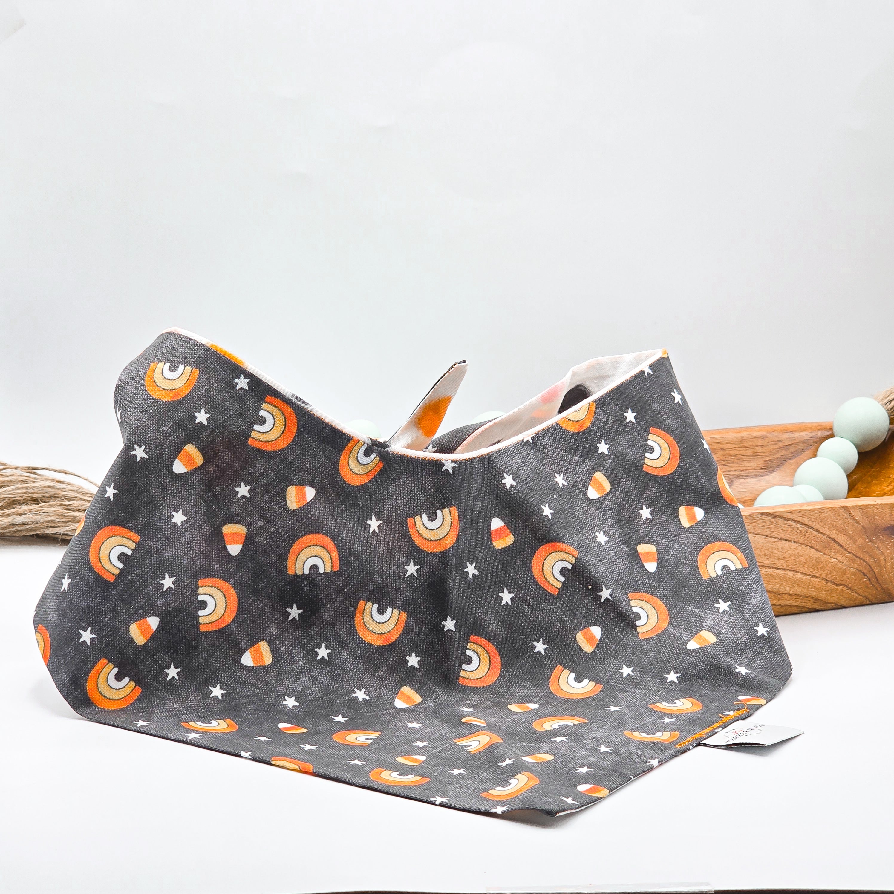 Candy Corn Dog Bandana