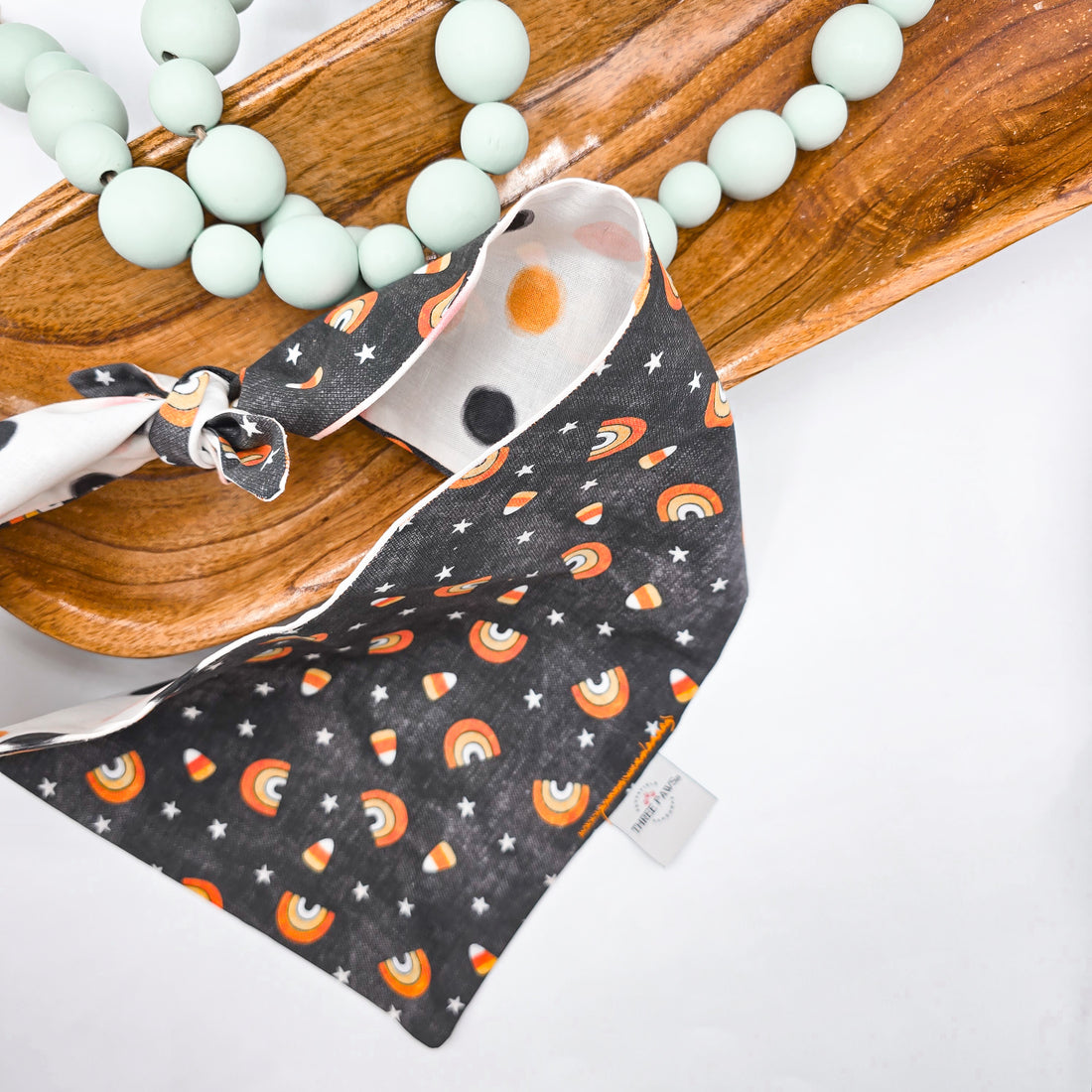 Candy Corn Dog Bandana