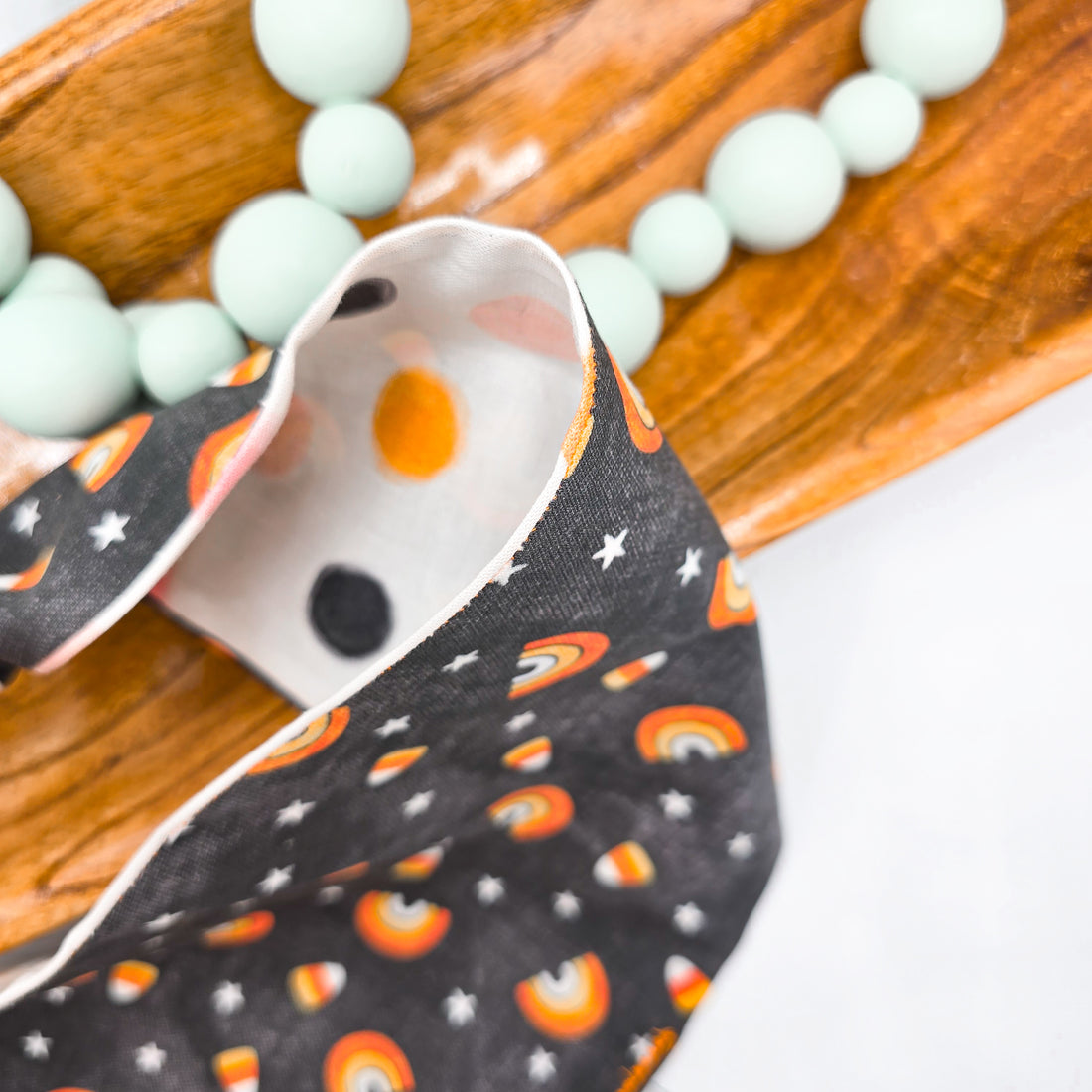 Candy Corn Dog Bandana