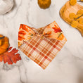 Load image into Gallery viewer, Autumn Leaves Dog Bandana
