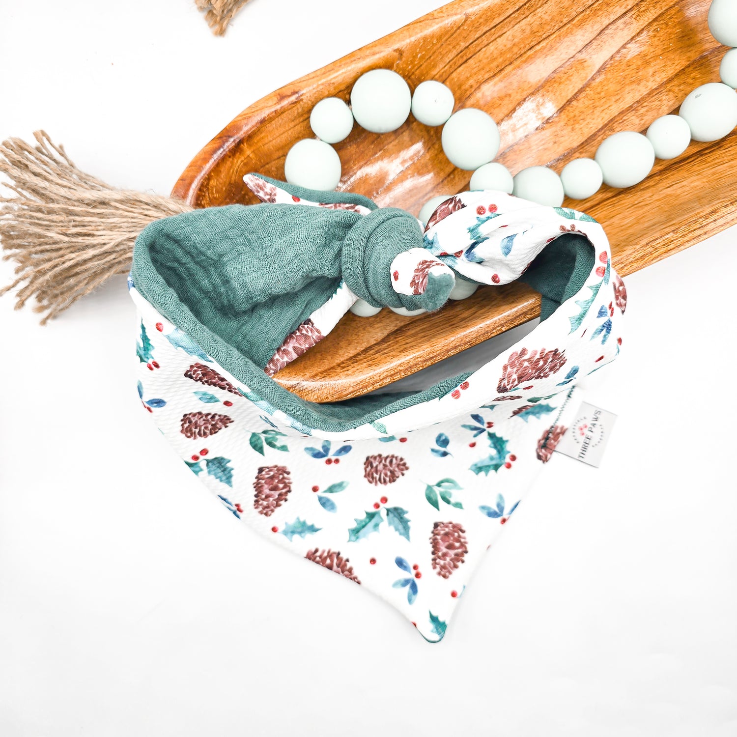 Pine Cones Dog Bandana