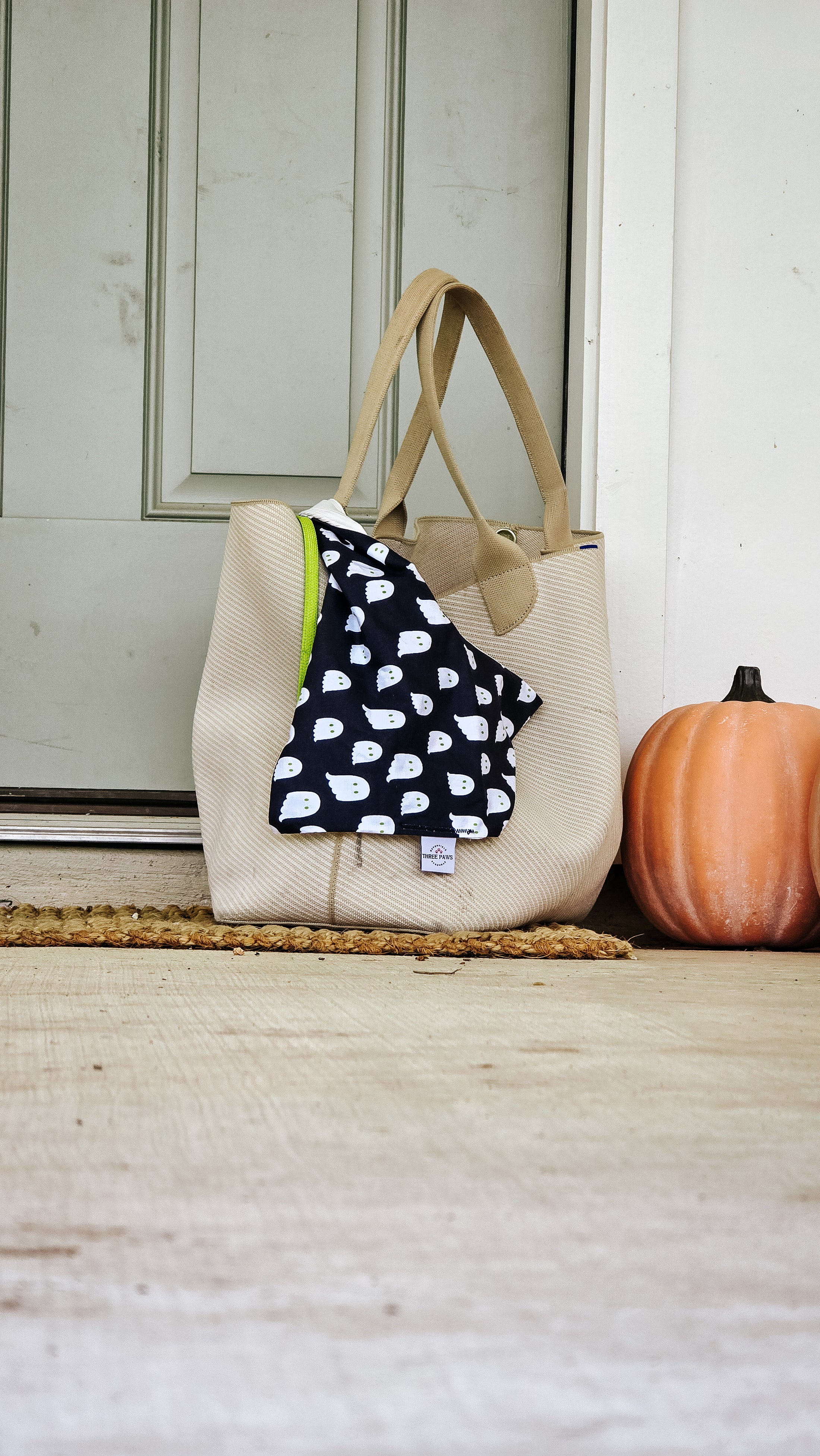 White Ghost Dog Bandana