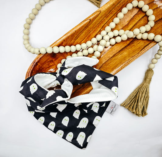 White Ghost Dog Bandana