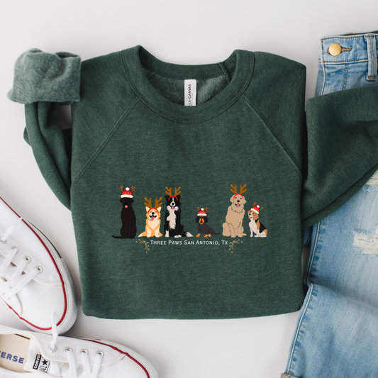 Holiday Dogs Sweatshirt/Shirt