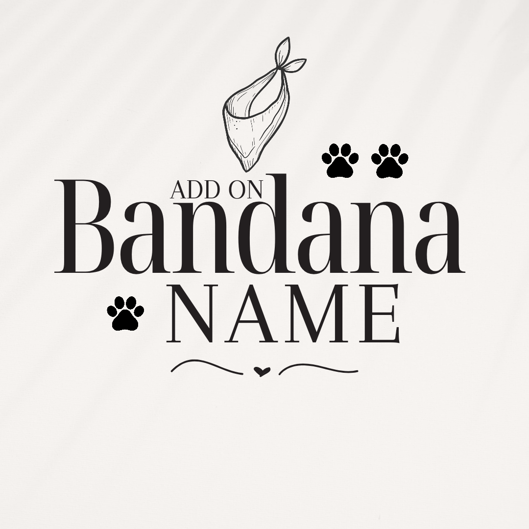 Pet Name Add On