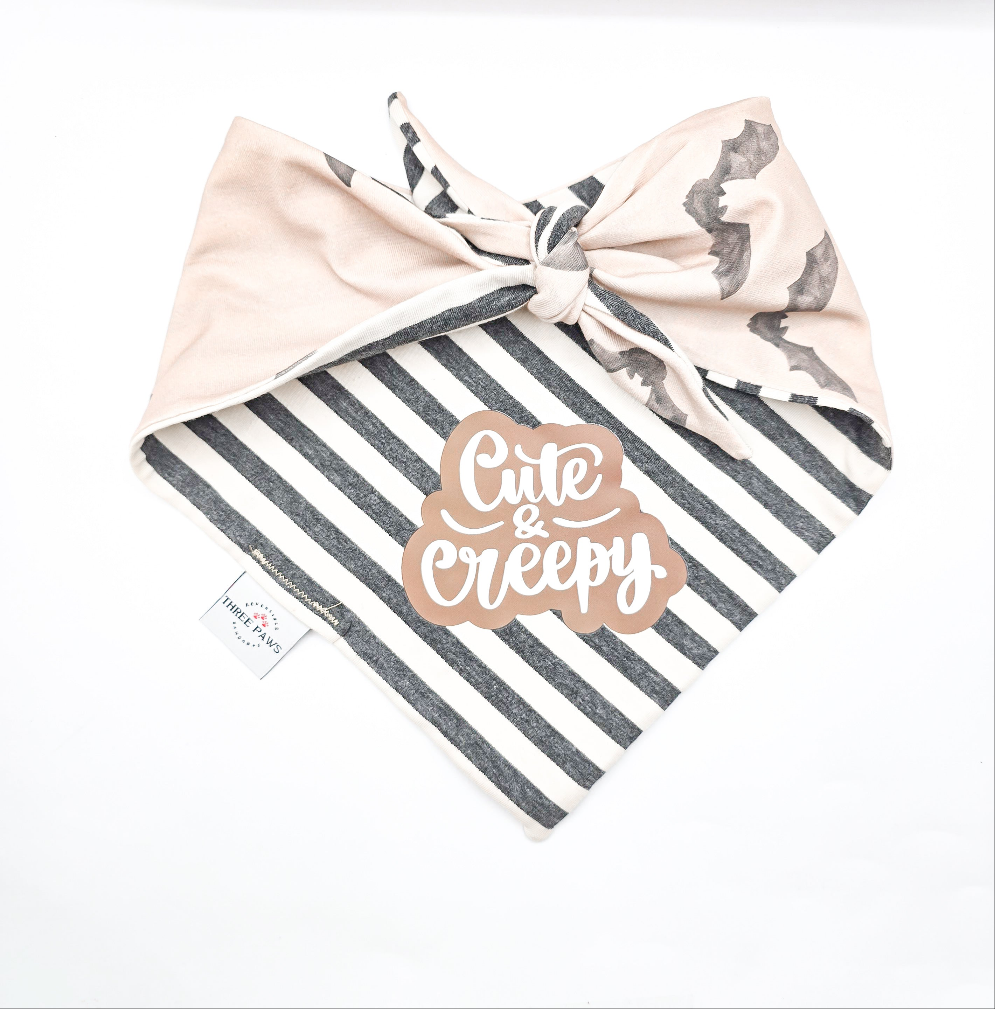 Cute & Creepy Dog Bandana