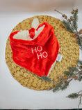 Load image into Gallery viewer, HoHo Santa Dog Bandana

