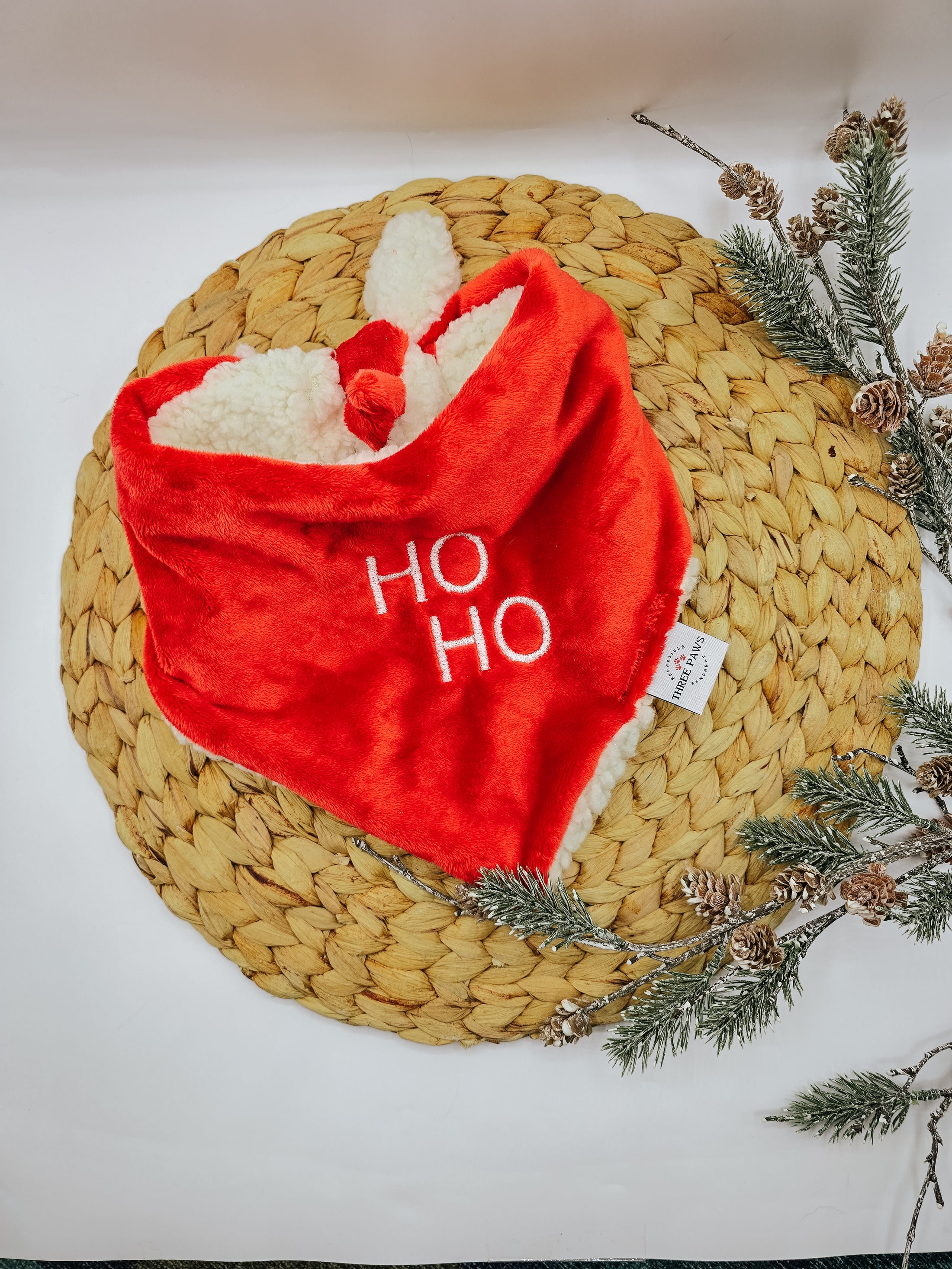 HoHo Santa Dog Bandana