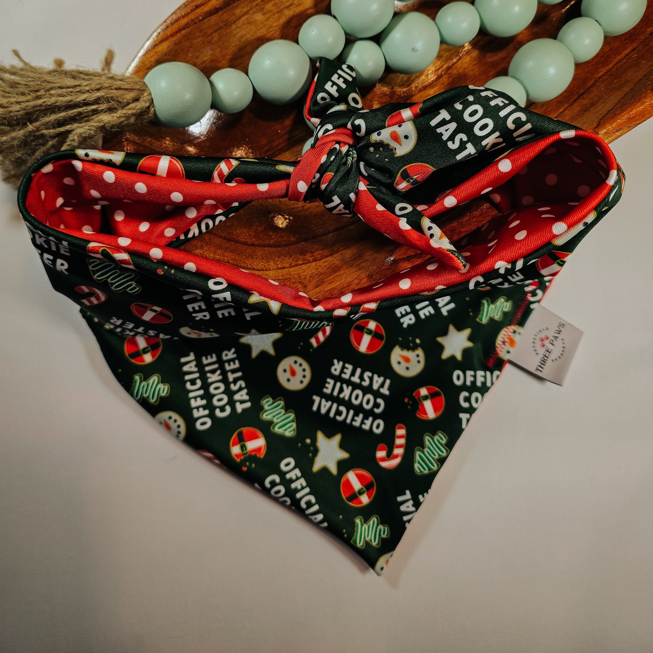 Offical Cookie tester Dog Bandana