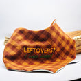 Load image into Gallery viewer, Leftovers Flannel Dog Bandana
