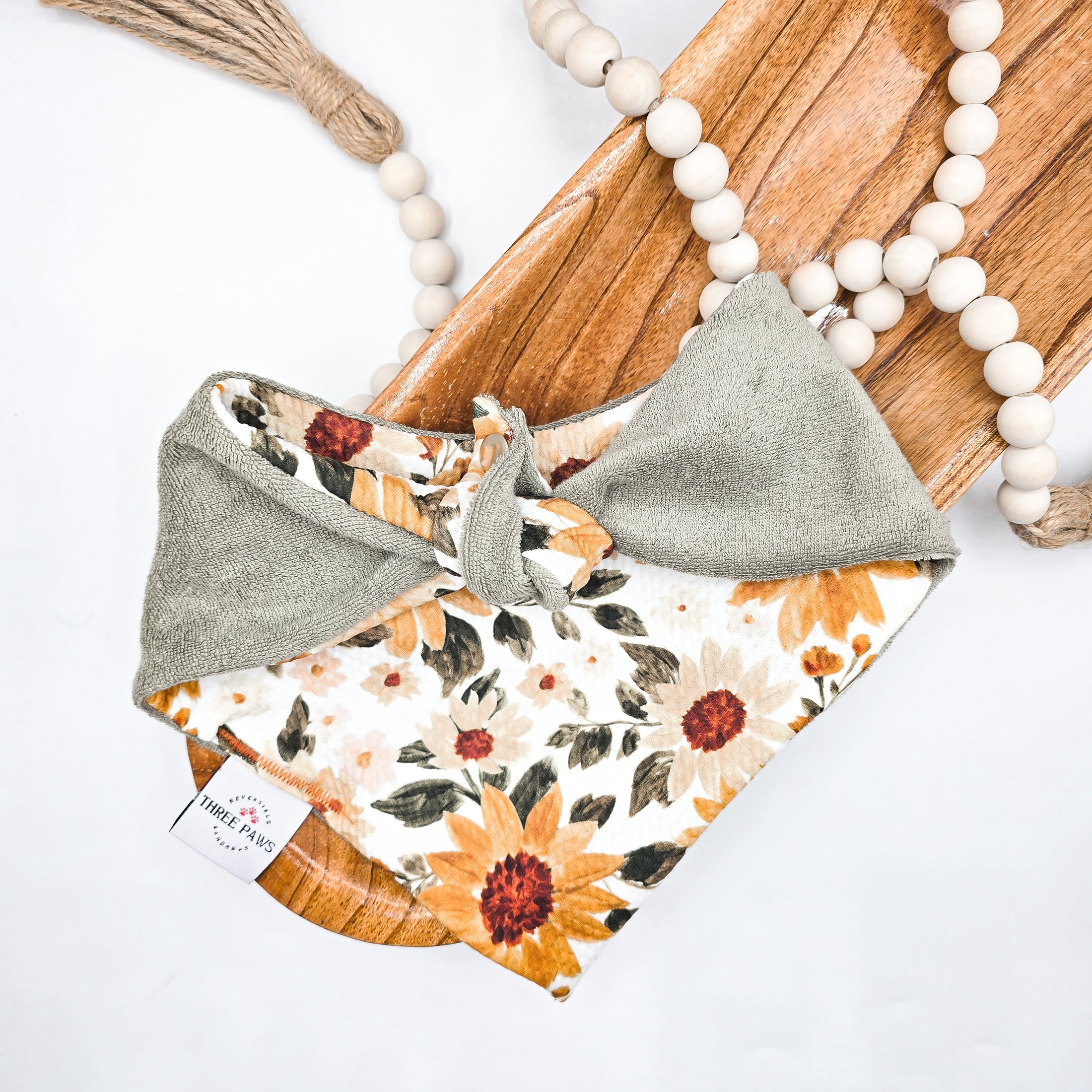 Sunbeam Sunflower Dog Bandana