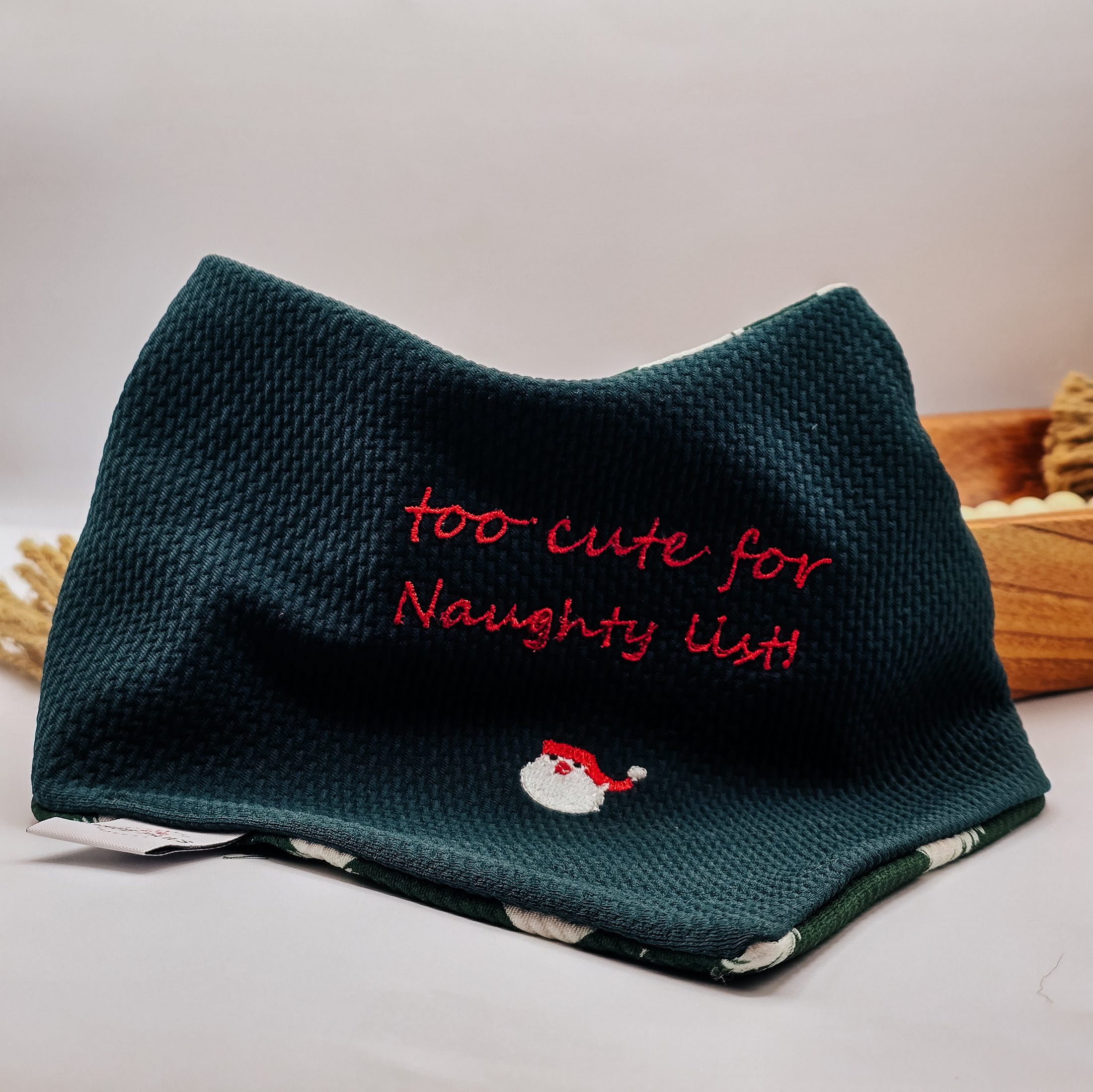 Too cute to be naughty Dog Bandana