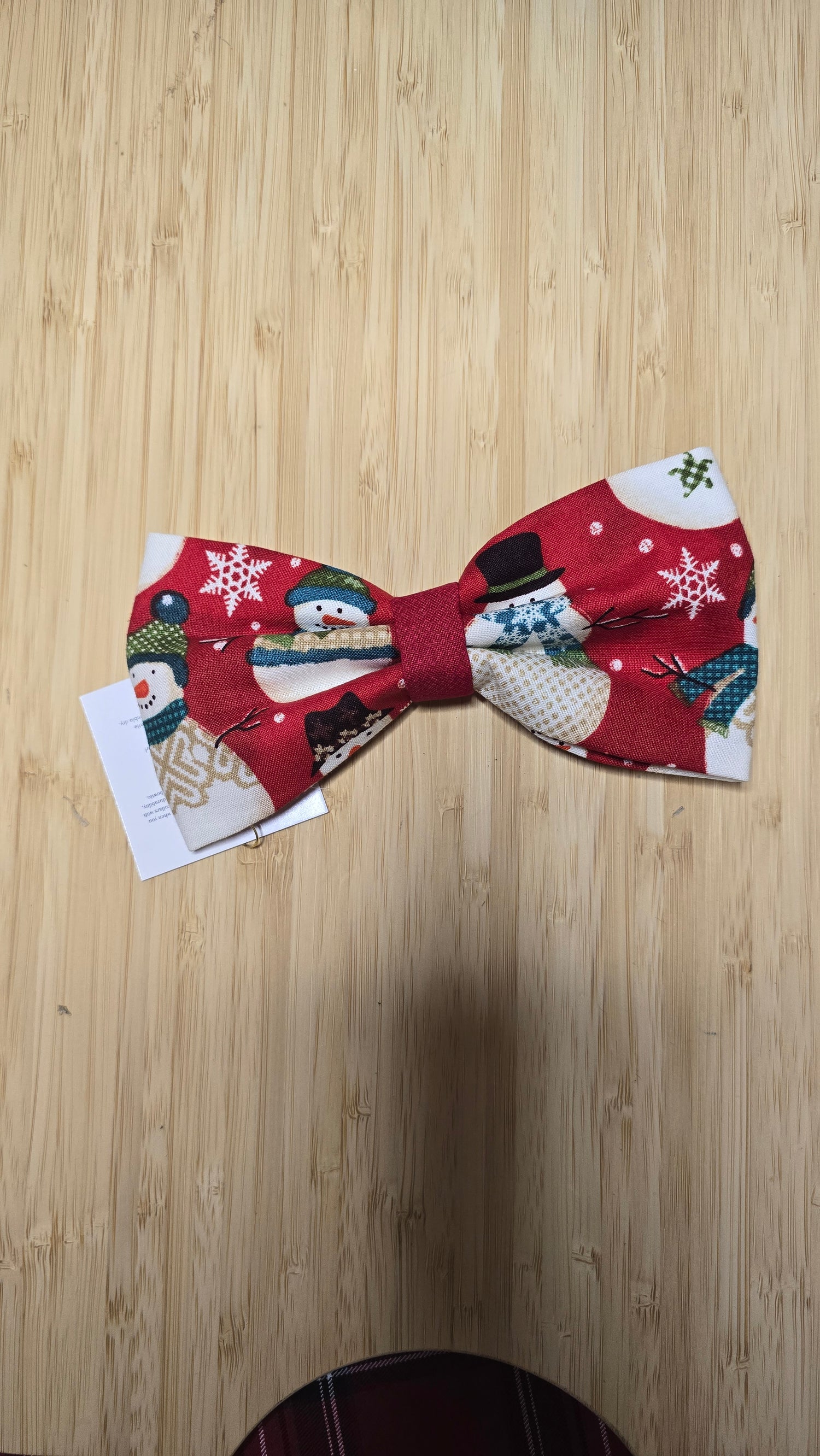 Cutie Snowman Bowtie