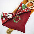 Load image into Gallery viewer, Christmas Wreath Dog Bandana
