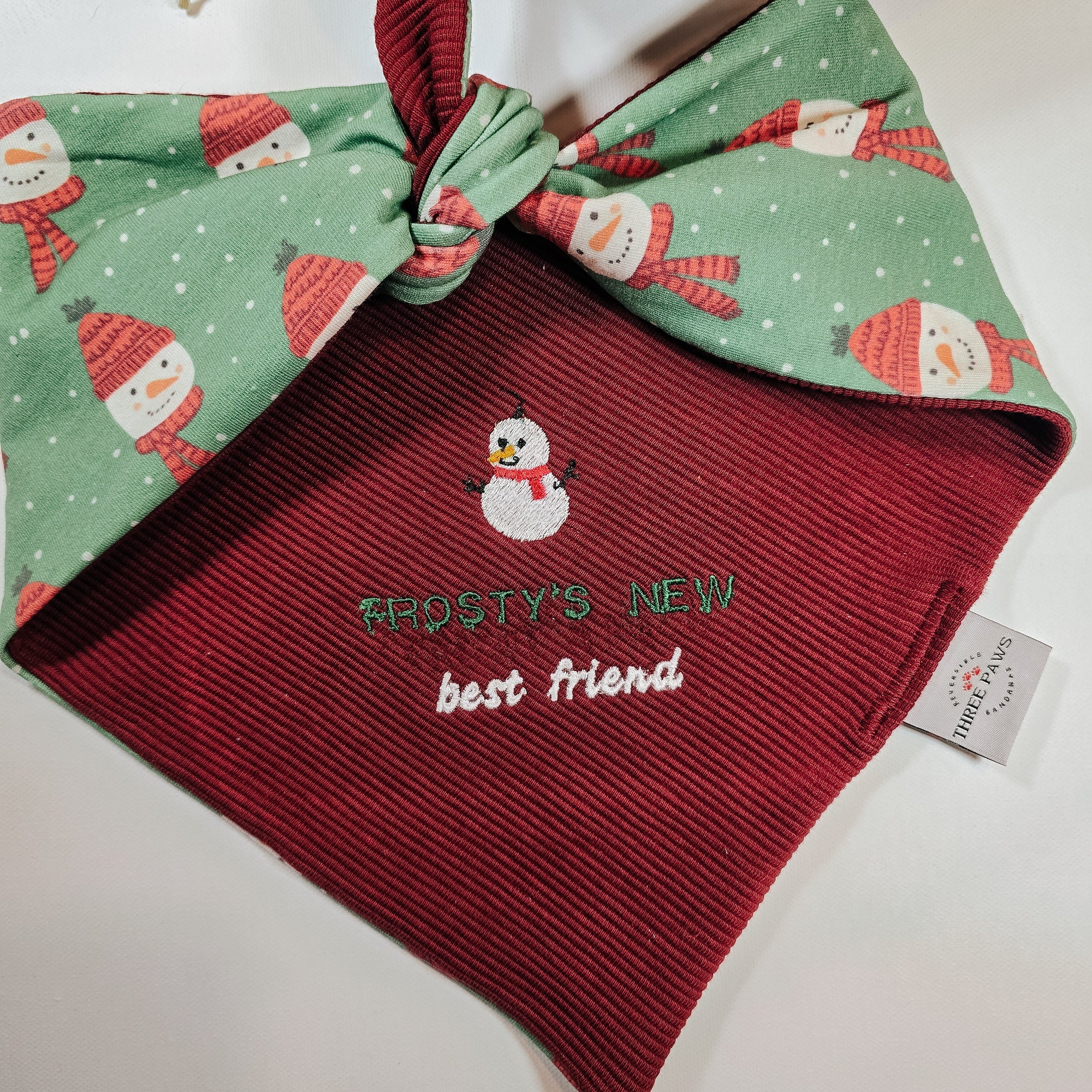Frosty's best friend Dog Bandana