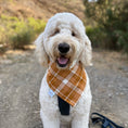 Load image into Gallery viewer, Autumn Flannel Dog Bandana
