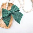 Load image into Gallery viewer, Bold Green Hair Bow
