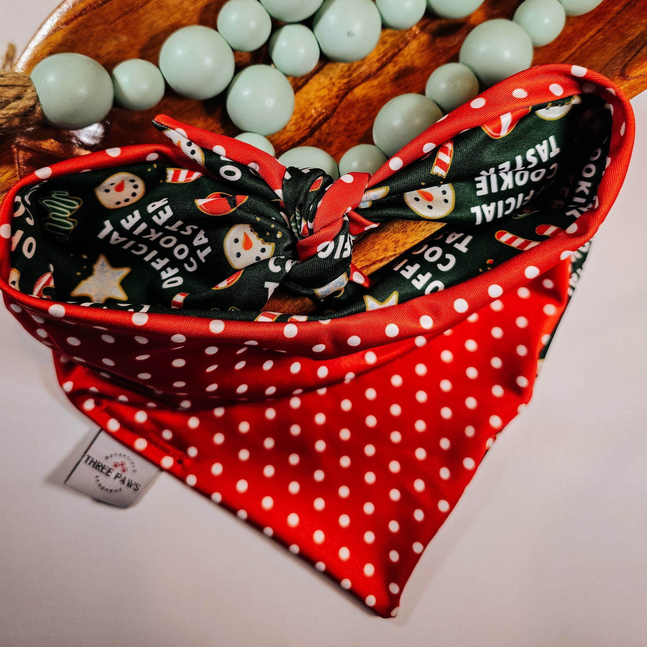 Offical Cookie tester Dog Bandana