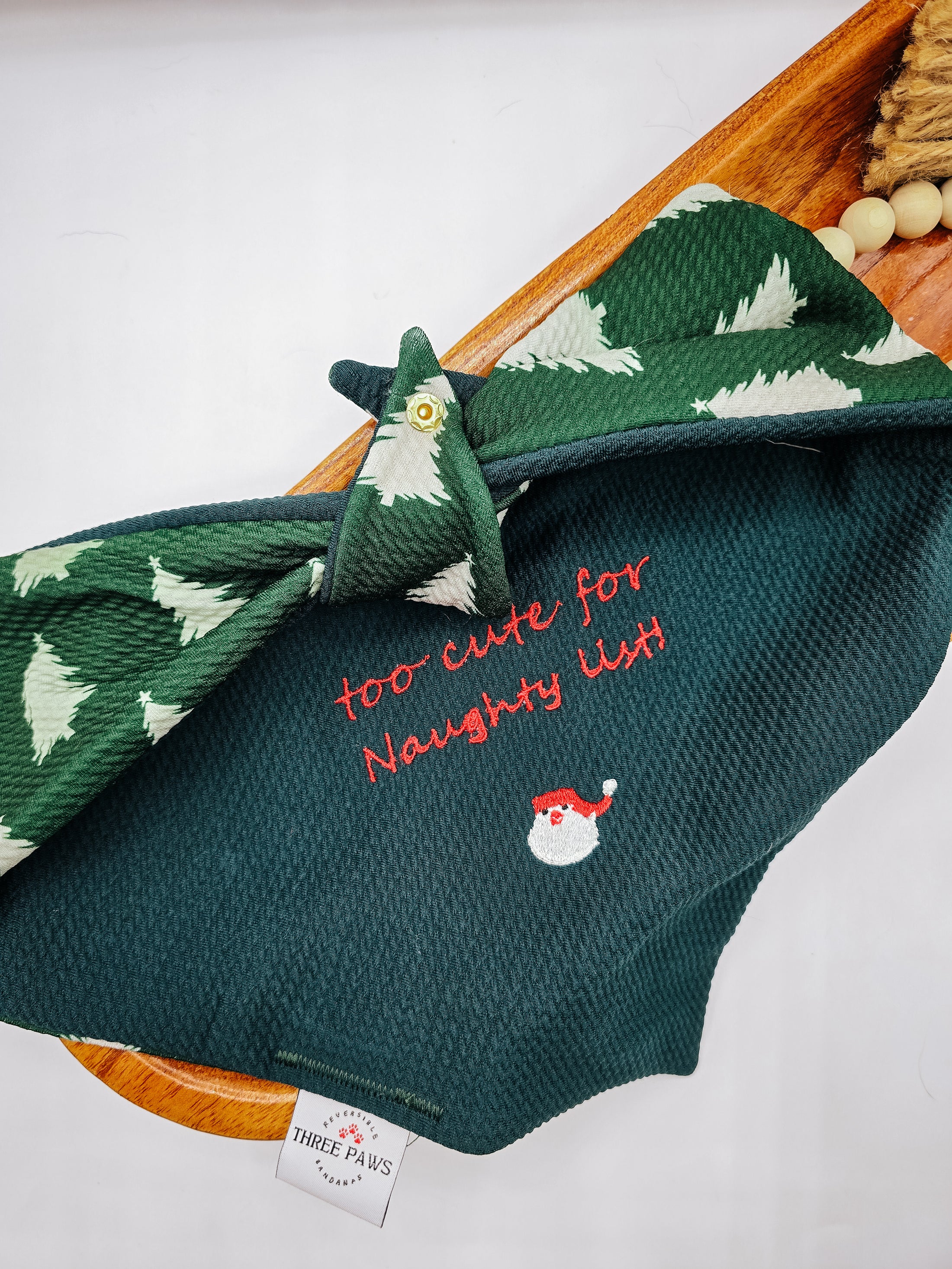 Too cute to be naughty Dog Bandana